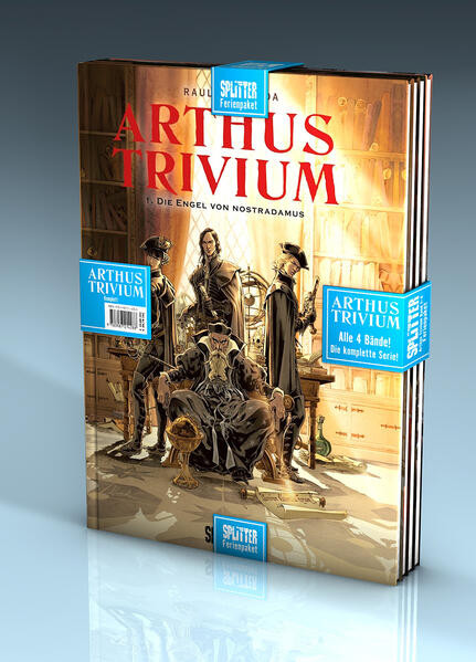 Arthus Trivium Ferienpaket: Band 1 – 4 / Alle Bände der mystisch-okkulten Fantasy-Serie in Hochglanz-Optik in einem Paket!