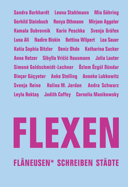 FLEXEN / Flâneusen* schreiben Städte